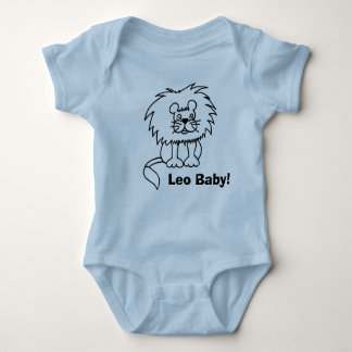 Camiseta lion2, bebê de Leo!