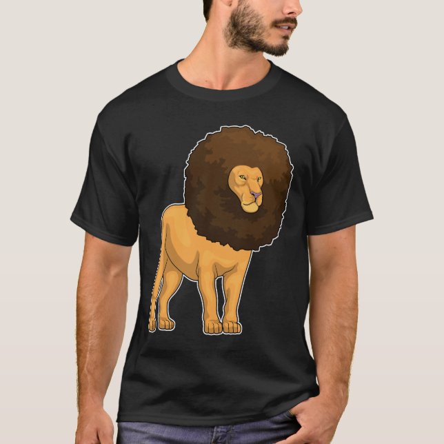 Camiseta Lion Afro Hairs (Frente)