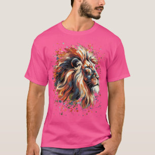 Camiseta Lion Animal King Nature Mulheres Trendam