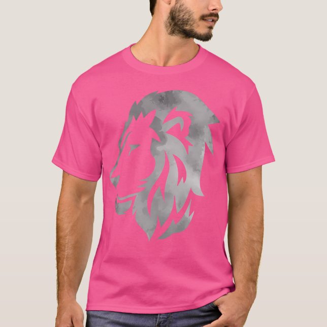 Camiseta Lion Art Funny Felidae Large Cat Lover (Frente)