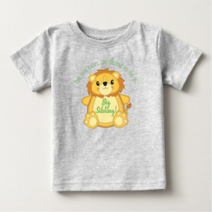 Camiseta Lion Chá de fraldas Safari
