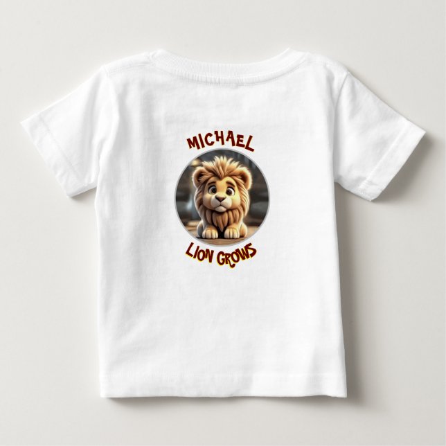 Camiseta Lion cresce (Verso)