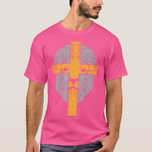 Camiseta Lion cruza Deus Jesus Cristo Cristãos Religiosos M