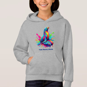 Camiseta Lion do Mar Colorido -