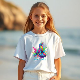 Camiseta Lion do Mar Colorido -