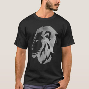 Camiseta Lion Felidae Grandes Roupas de Gato Homens Mulhere
