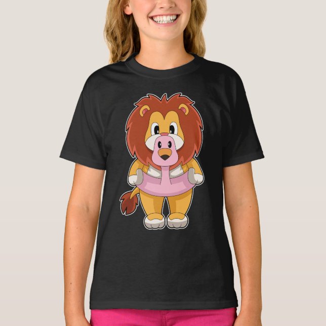 Camiseta Lion Flamingo (Frente)