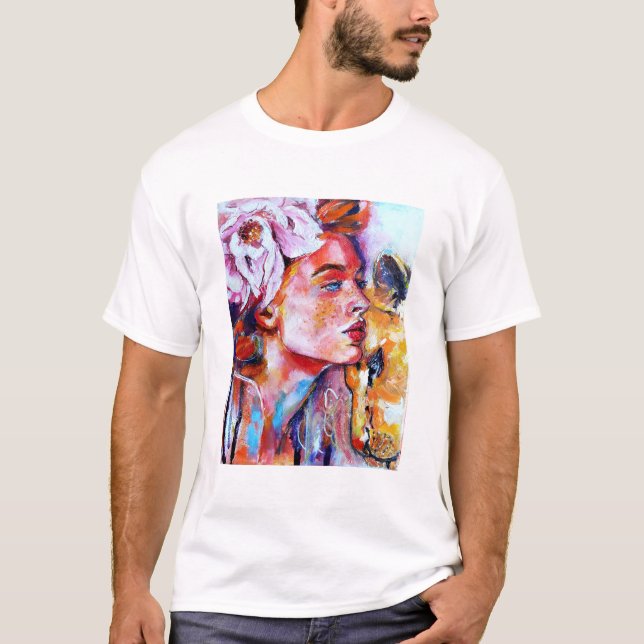 Camiseta Lion Girl (Frente)