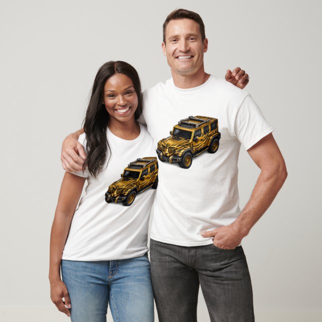 Camiseta Lion Gold Adventure SUV — BV-JLG (Unissex)