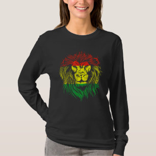 Camiseta Lion Head Flag Bolívia