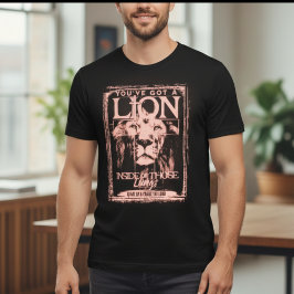 Camiseta Lion in the Lungs Christian| Inspirational Praise