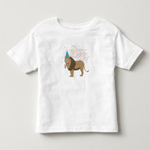 Camiseta Lion Jungle Partilhando Animais com Festa