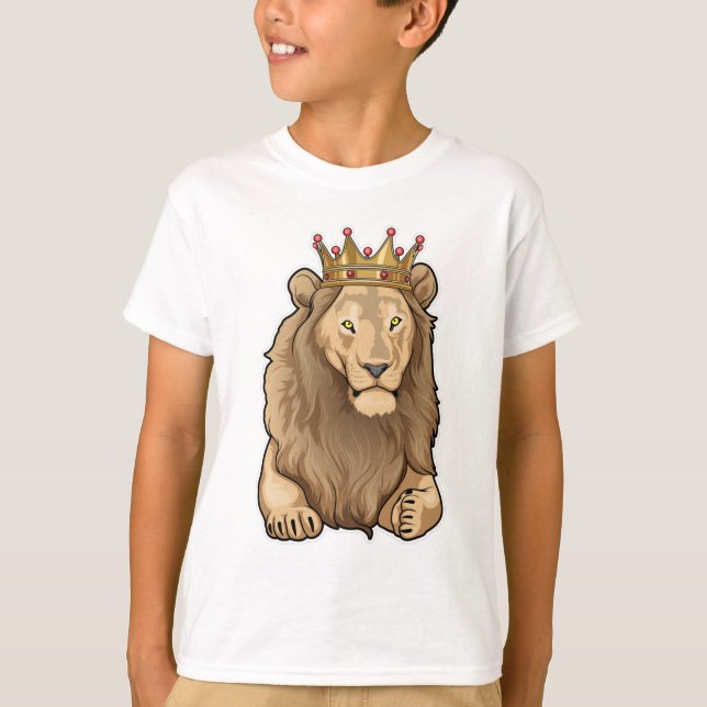 Camiseta Lion King Crown (Frente)