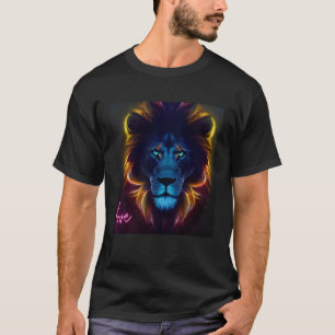 Camiseta Lion Love Mystical Nature Colorida 1