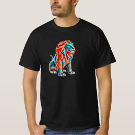Camiseta Lion majestueux roi de la savane.