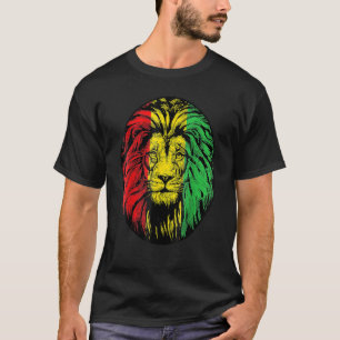 Camiseta Lion Negro Africano História Mês Legal BLM Melanin