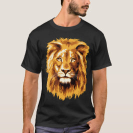 Camiseta lion portrait