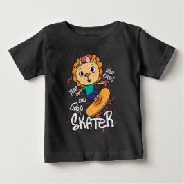 Camiseta Lion skateboard 