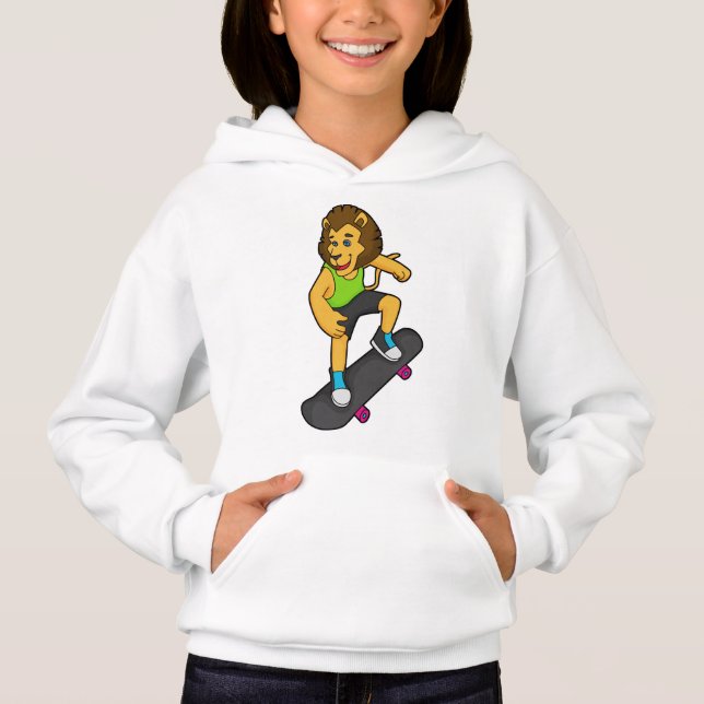 Camiseta Lion Skater (Frente)