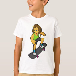 Camiseta Lion Skater