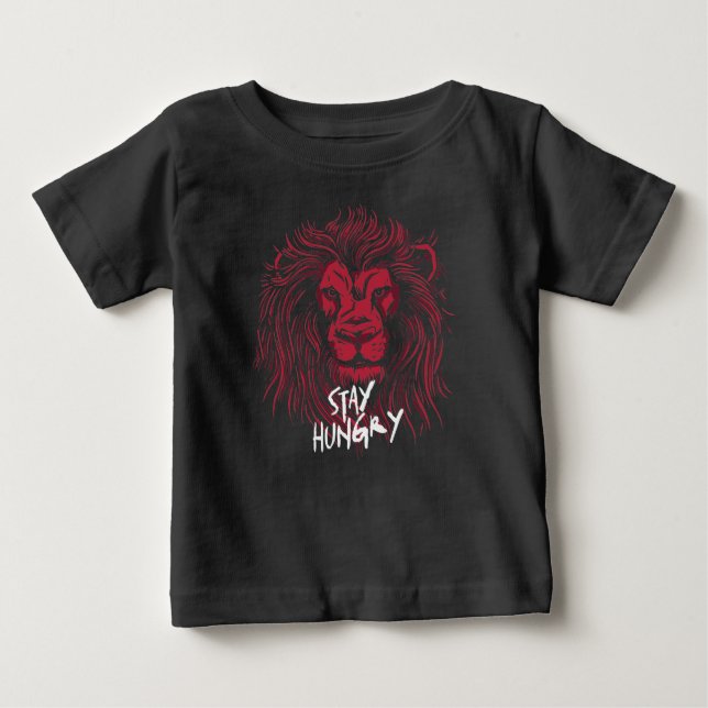 Camiseta Lion Stay Hungry (Frente)