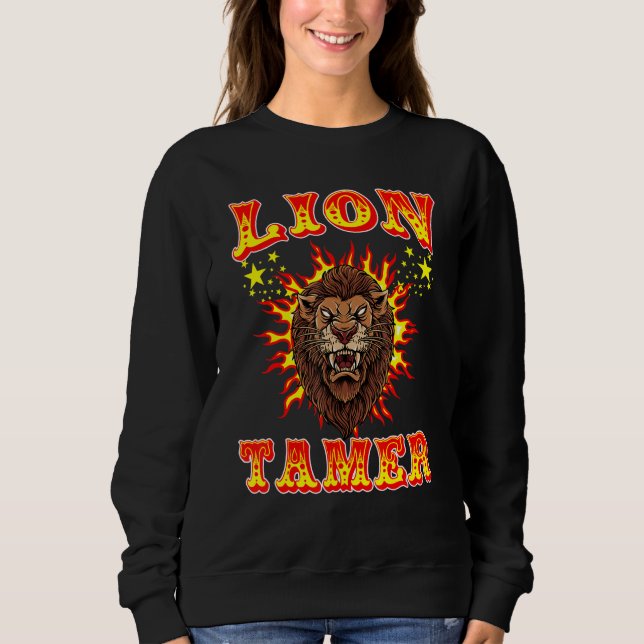 Camiseta Lion Tamer Trainer Circus Funcionarios Carnaval Ar (Frente)