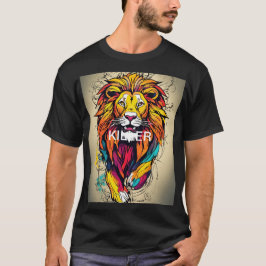 Camiseta Lion Tee de Raiva: Solte o assassino!