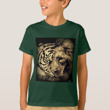 Lion Tiger 2in1 T Shirt