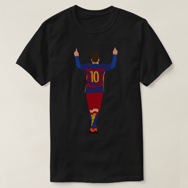Camiseta Lionel Messi Barcelona (Frente do Design)