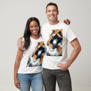 Camiseta Lionesa debaixo da Lua