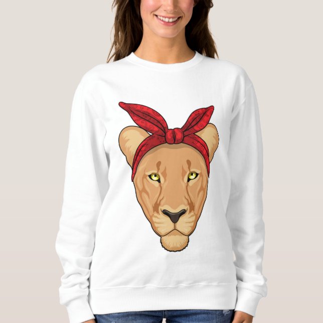 Camiseta Lioness com Bandana (Frente)