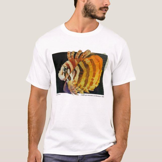 Camiseta Lionfish majestoso (Frente)