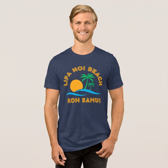CAMISETA LIPA NOI BEACH-KOH SAMUI (Frente Completa)