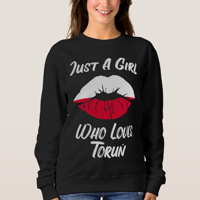 Camiseta Lips Mouth Love Polish Flag Thorn (Frente)