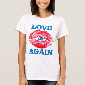 Camiseta Lipstick e Love