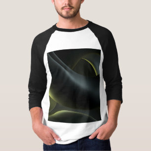 Camiseta Liquid Chrome Abstract: Dark Iridescence