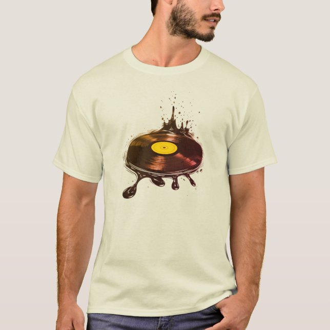 Camiseta Liquid Vinyl - Edição Retrô (Frente)