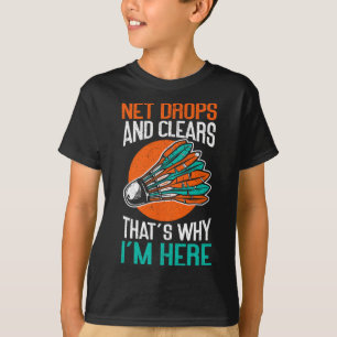 Camiseta Líquido cai e limpa. É por isso que estou aqui.