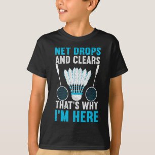 Camiseta Líquido cai e limpa. É por isso que estou aqui.