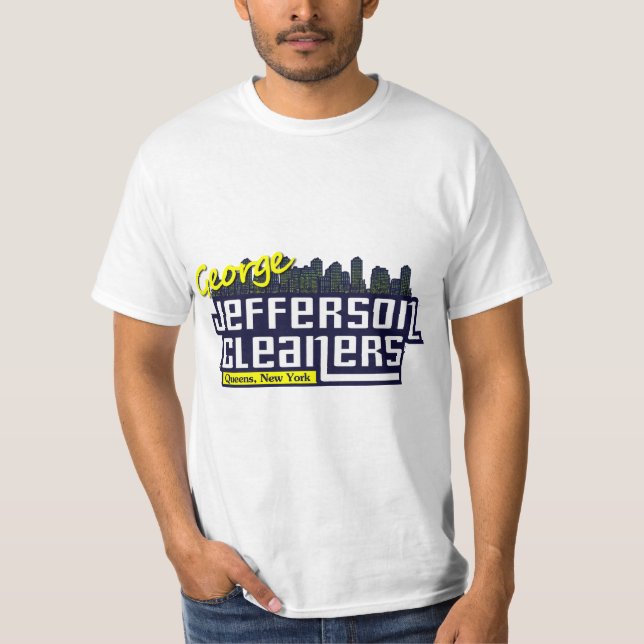 Camiseta Líquidos de limpeza de Jefferson (Frente)
