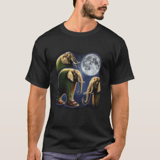 Camiseta Lirili Larila Meme Italiano de Brainrot 3 Lua Uiva