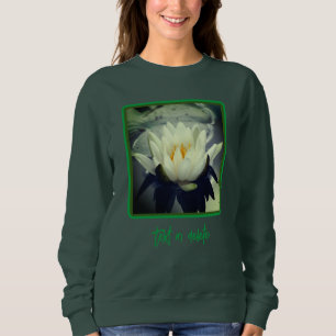 Camiseta Lírio de Água Flor de Lótus Personalizada