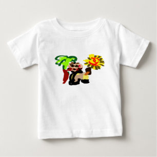 Camiseta Lírio flor quente