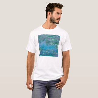 Camiseta Lírios por Claude Monet Fine Art Painting
