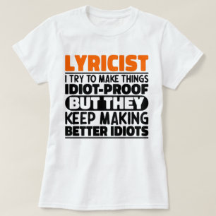 Camiseta Lirista, Tento Engraçado, Cito Lirista