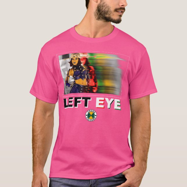 Camiseta Lisa Left Eye Lopes Matrix Edition 1990 (Frente)
