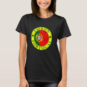 Camiseta Lisboa, Bandeira de Portugal, Viagens a Portugal,
