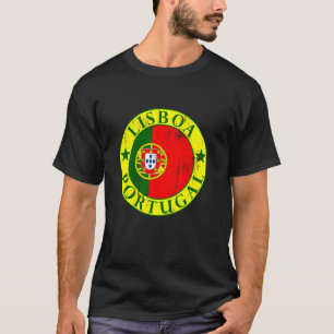 Camiseta Lisboa, Bandeira de Portugal, Viagens em Portugal,