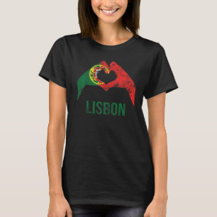 Camiseta Lisboa Cidade Portuguesa Vintage Portugal Bandeira