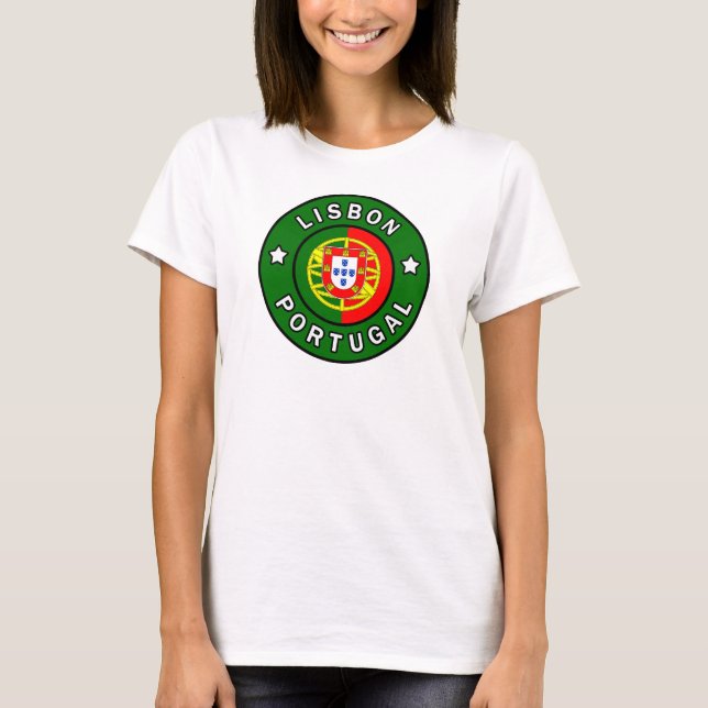 Camiseta Lisboa Portugal (Frente)